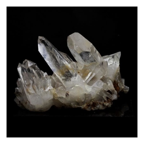 Stenar och mineraler. Kvarts + Limonit. 196,0 ct. Freney d'Oisans, Bourg d'Oisans, Frankrike..