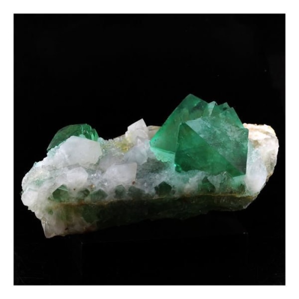 Stenar och mineraler. Fluorit + Kvarts. 785,0 ct. Riemvasmaak, Northern Cape, Sydafrika.