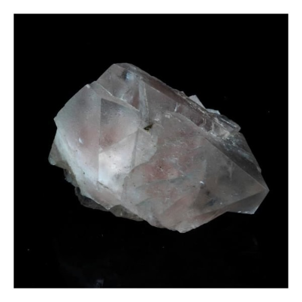 Stenar och mineraler. Rosa fluorit. 8,83 cent. Mont Blanc-massivet, Frankrike.