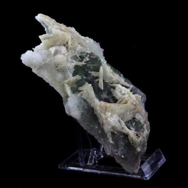 Stenar och mineraler. Flusspat. 5820,0 cent. (1,16 kg). Fontsante-gruvan, Var, Frankrike..