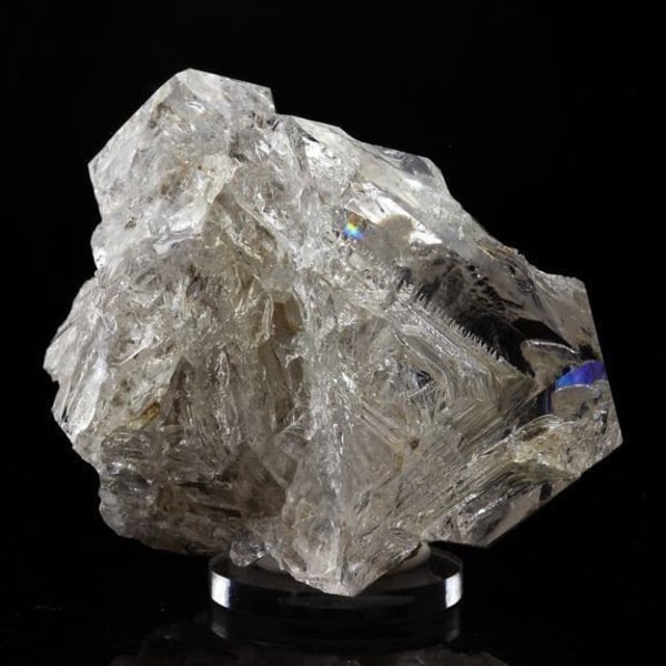 Sten og mineraler. Kvarts vindue. 461,0 ct. Turriers, Forcalquier, Alpes-de-Haute-Provence, Frankrig.