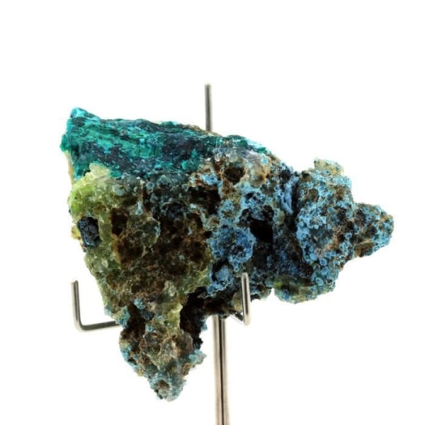 Stenar och mineraler. Plancheit + Dioptas. 435,0 ct. Tantaragruvan, Kambove, DR Kongo.