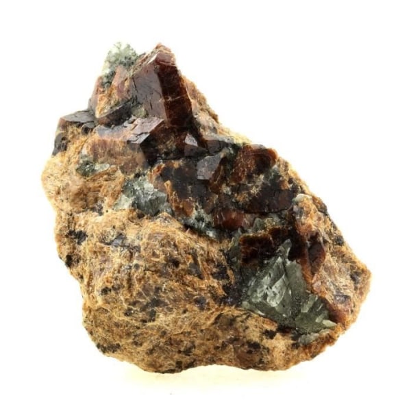 Stenar och mineraler. Grossular Granat-Andradite. 374,2 ct. Pyrénées-Orientales, Frankrike..