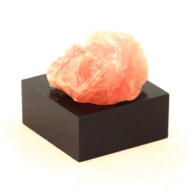 Stenar och mineraler. Rosa fluorit. 21,63 cent. Mont Blanc-massivet, Frankrike.