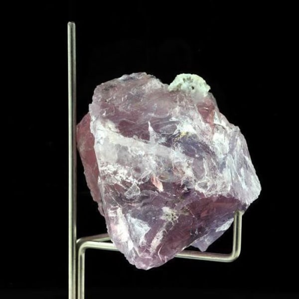 Sten og mineraler. Pink Fluorit. 408,0 øre. Talèfre, Mont-Blanc-massivet, Frankrig.