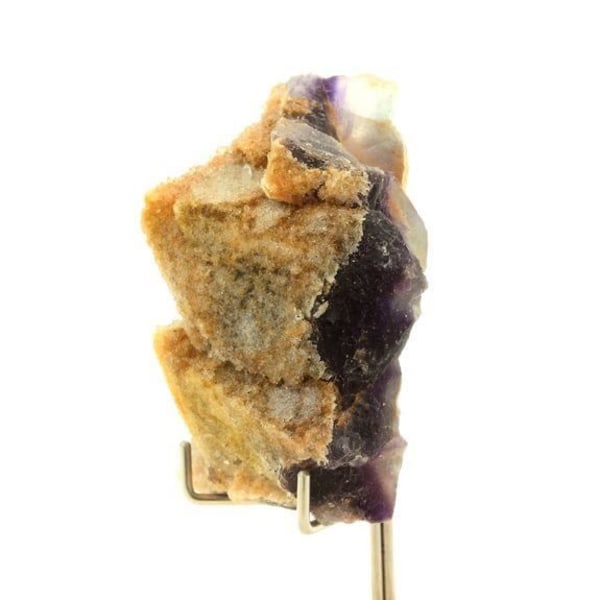 Sten og mineraler. Fluorit + Kvarts. 467,0 ct. Fonsante mine, Var, Frankrig.