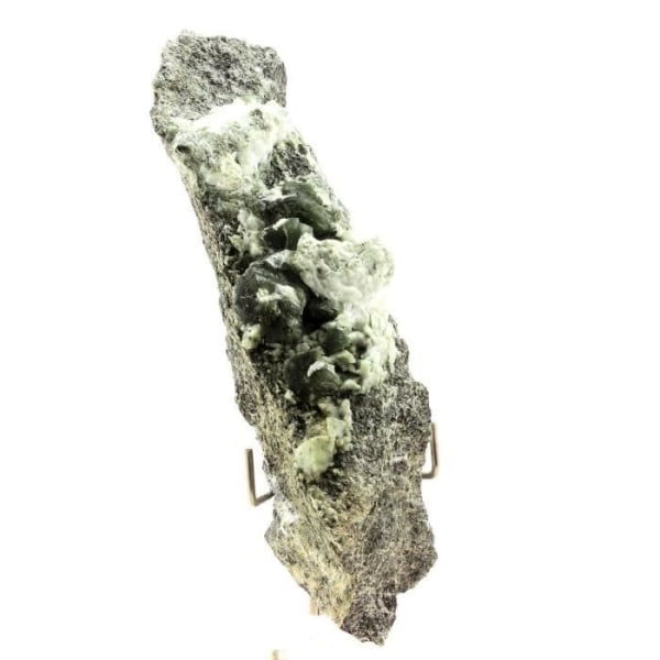 Stenar och mineraler. Prehnite. 916,0 cent. La Combe de la Selle, Bourg d'Oisans, Frankrike.