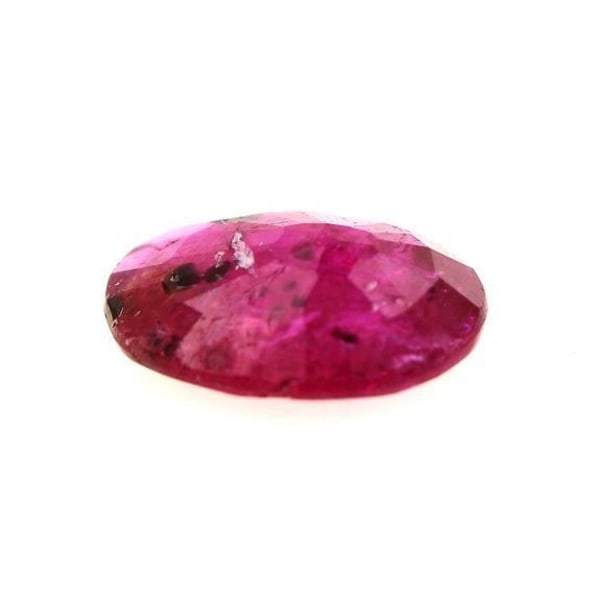 Sten og mineraler. 0,61 cts RØD RUBY. UOPvarmet Mozambique, Afrika..