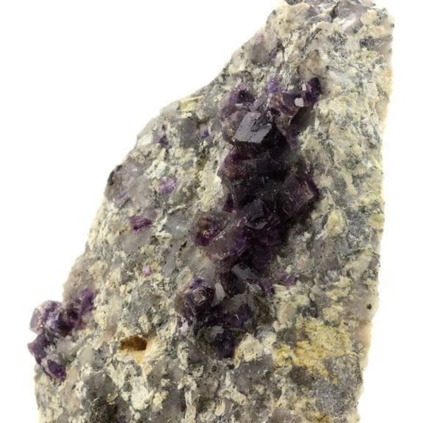 Sten og mineraler. Fluorit. 364,4 ct. Saint-Péray, Ardèche, Frankrig.