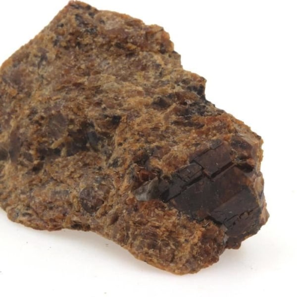 Sten-Grossular Katalansk Granat-Andradite. 235,1 cent. Pyrenéerna-Orientales, Frankrike