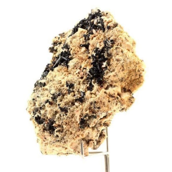 Stenar och mineraler. Mikroklin + turmalin + kvarts + hematit + zirkon. 1019,0 cent. Papachacra, Belén, Argentina.