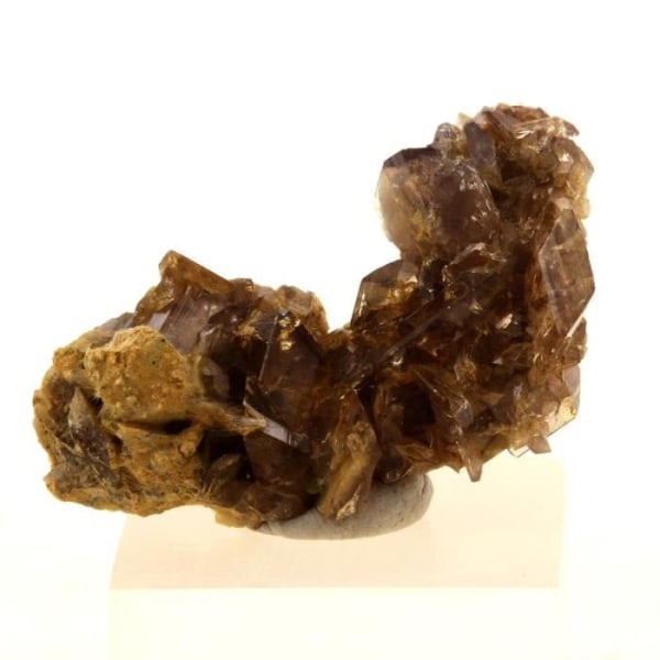 Stenar och mineraler. Axinit. 19,5 ct. La Balme d'Auris, Bourg d'Oisans, Isère, Frankrike..