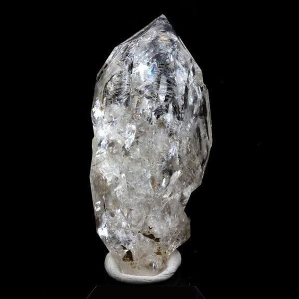 Sten og mineraler. Kvarts vindue. 198,5 ct. Porretta Terme, Reno Valley, Bologna, Italien.