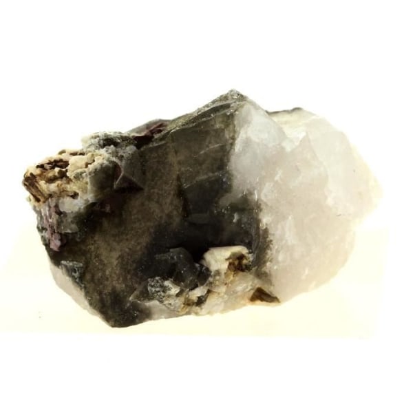 Stenar och mineraler. Anatas + Kvarts + Klorit. 55,0 ct. Les Rousses, Vaujany, Isère, Frankrike..