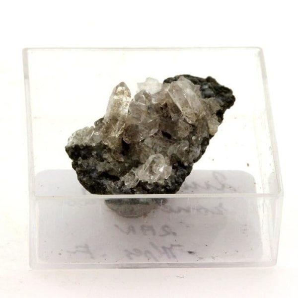Stenar och mineraler. Kvarts. 15,97 cent. Saint-Véran, Hautes-Alpes, Frankrike.