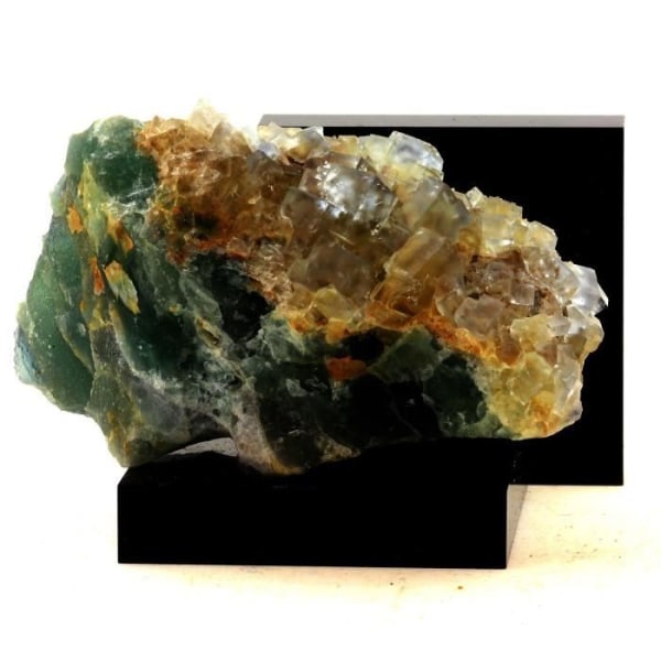 Sten og mineraler. Fluorit. 1305,5 ct. La Barre, Puy-de-Dôme, Frankrig.