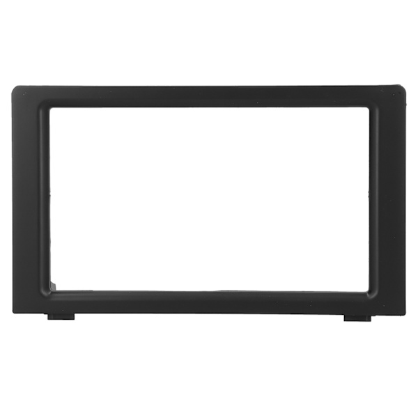2‑DIN Facia Trim Navigation Fascia Central Control Stereo Radio DVD Panel til Saab 9‑3 2007‑2010