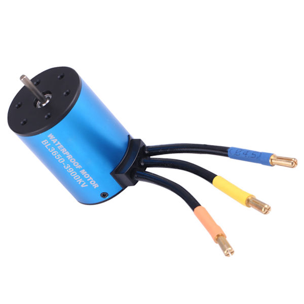Rcharlance 3650 3900KV Børsteløs Motor RC Combo til 1/10 Fjernstyret Bil (Motor)