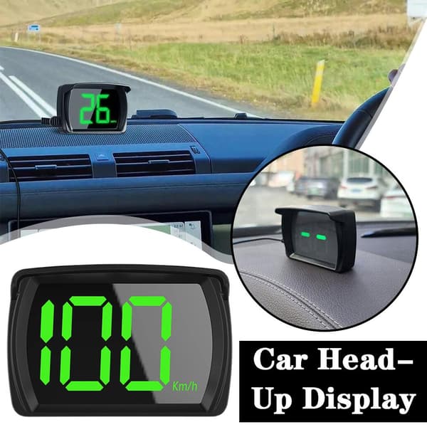 GPS Digital Hastighetsmätare Bil Lastbil Motorcykel Head Up Odometer Display HUD E4N3[BEMS]