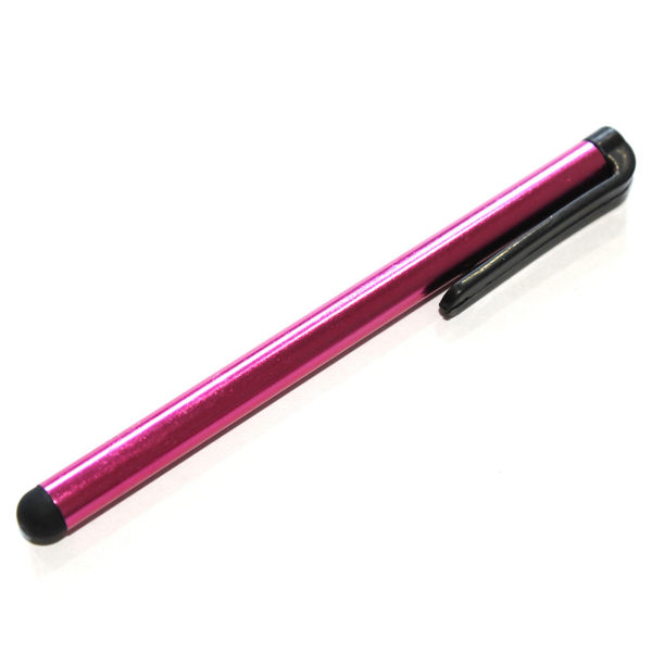 Universal 7.0 kapacitiv pekskärm Stylus Penna Metall pekskärmspenna för Tablet PC PhoneRose Red