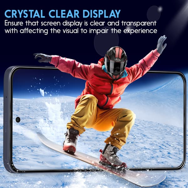 【BEMS】2-Pack Motorola Edge 50 Neo Screen Protector - Tempered Glass 9H - Super Quality 3D