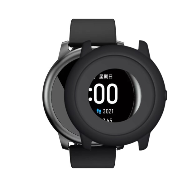 TIMH veskedeksel kompatibelt for Solar LS05 Smart Watch Myk silikonbeskyttelsesveske for Xiaomi Solar Armbånd