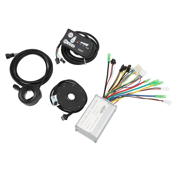 Højtydende Elcykelcontroller med LED-displaypanel - Kompatibel med 250W og 350W motorer