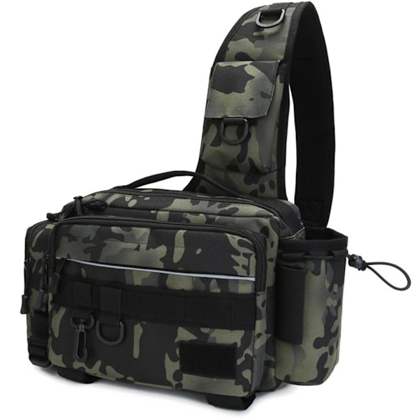 Fiskesekk - Multifunksjonell Crossbody Midjepakke for Fiskeutstyr