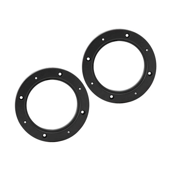2 stk 4-tommers bilstereo høyttalerring Pad Svart Bil Modifisering Erstatning Universal