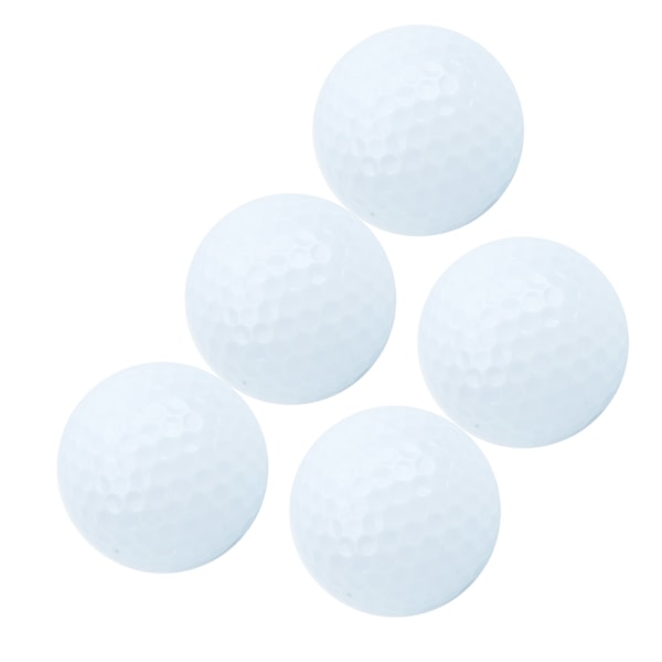 5-pack Flytande Golfbollar för Träning i Vatten, Inomhus & Utomhus