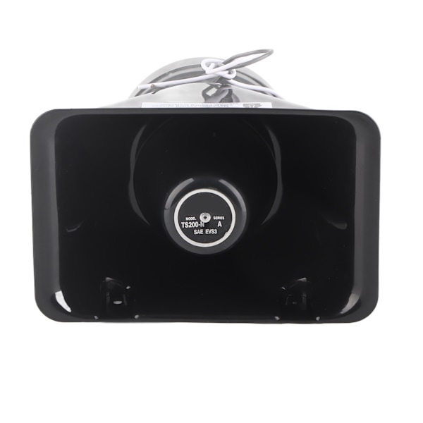 12V 200W Super Hög Ljudstyrka Universal Bil Varningssignal Horn Högtalare Fungerar med Larm System