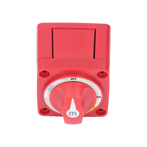 Batterikontakt Til Fra 300A 12V/24V Dual Circuit 4 terminaler Tændingsbeskyttet til yachter autocampere