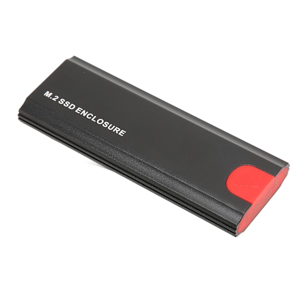 M.2 NVME SSD Kabinet 10 Gbps Højhastighedsoverførsel PCIe NVMe m Nøgle M.2 SSD Kabinet Adapter Sort