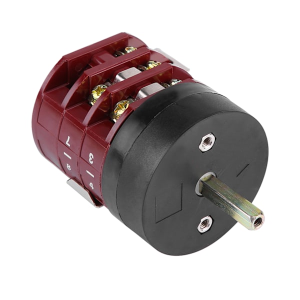 220V/380V 32A Däckväxlare Maskinmotor Framåt Backströmbrytare Vridbordspedalströmbrytare