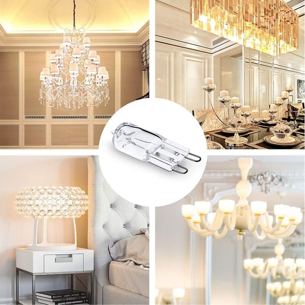 【BEMS】G9 Halogen Lamps G9 35W 230V 2800K Warm White Dimmable 10-pack