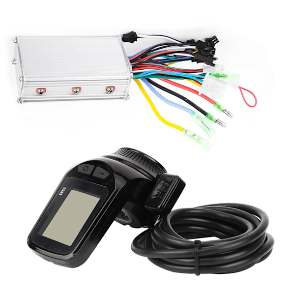 Elektrisk Cykel Scooter Controller med LCD Display Panel - 48V Børsteløs