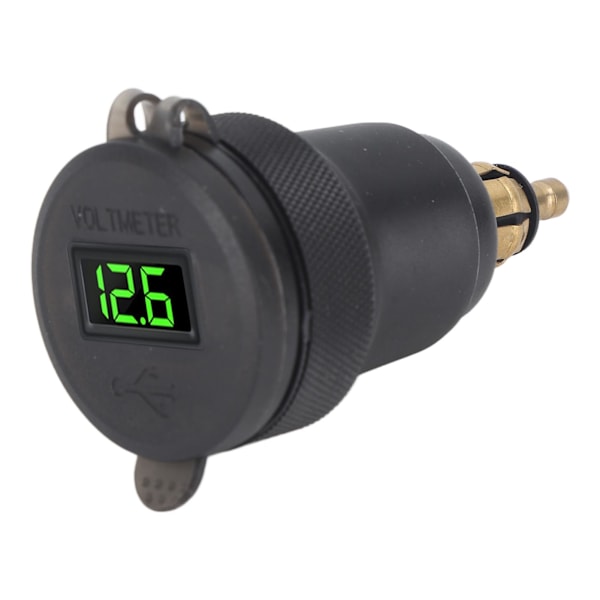 USB Billader QC3.0 PD Port Hurtiglading Strømadapter Lader for 1 2 3-serien DC12 til 24V EU-grensesnitt Grønn