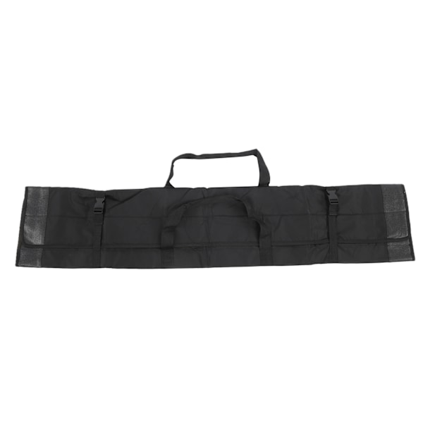 1,3 m Fiske Stang Oppbevaringspose Foldbar Stang Bæreveske Bærbar Fiske Stang Organizer Svart