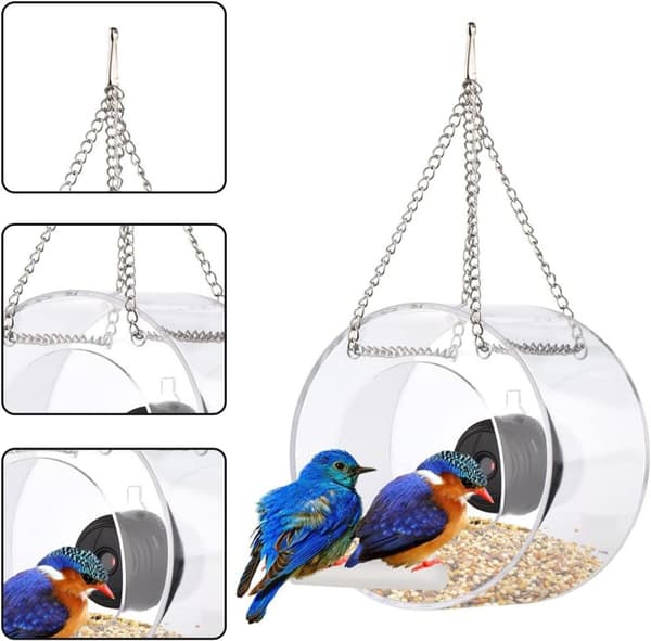 pc Smart fuglefoderautomat Intelligent fuglefoderautomat med HD-kamera