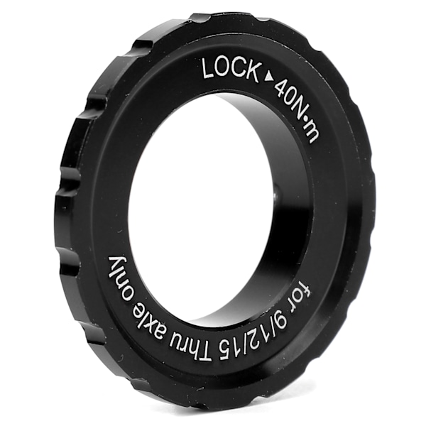 Maastopyörän ja maantiepyörän Center Lock -navan lukkopellin suojus 9/12/15MM tynnyriakselilla