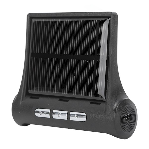 Trådlös solenergi TPMS LCD-skärm 6-sensor däcktrycksövervakningssystem IP68 vattentät monitor för husbilsvagnar skåpbil SUV pickupbuss