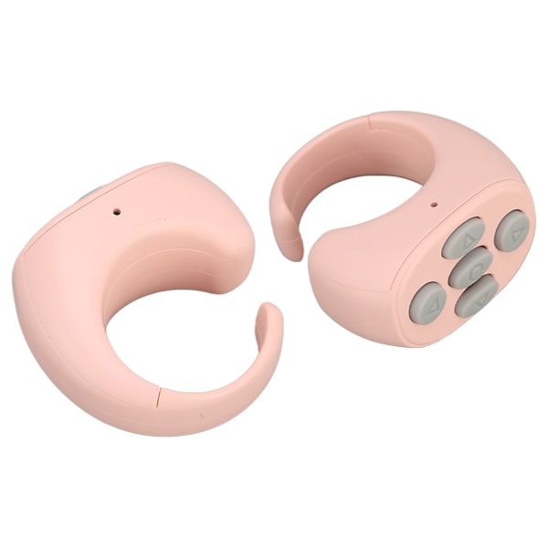 TIMH Smart Ring Controller Bluetooth 5.3 trådløs fjernkontroll Page Turner for Tik Tok Electronic Book Pink
