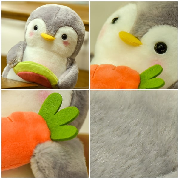 Japanske dukkepynt, simuleret lille pingvin plys-legetøj fødselsdagsgave A