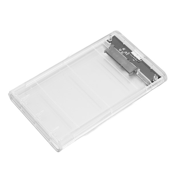 2,5 tum Hårddiskinneslutning 5 Gbps Överföring Repskyddande Extern HDD-Fodral Adapter för 2,5 tum SATA Hårddiskar SDD