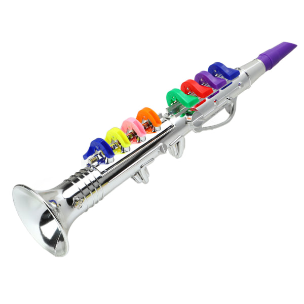TIMH Toy Klarinett för barn Småbarn Plast Saxofon Blåsinstrument Tillbehör