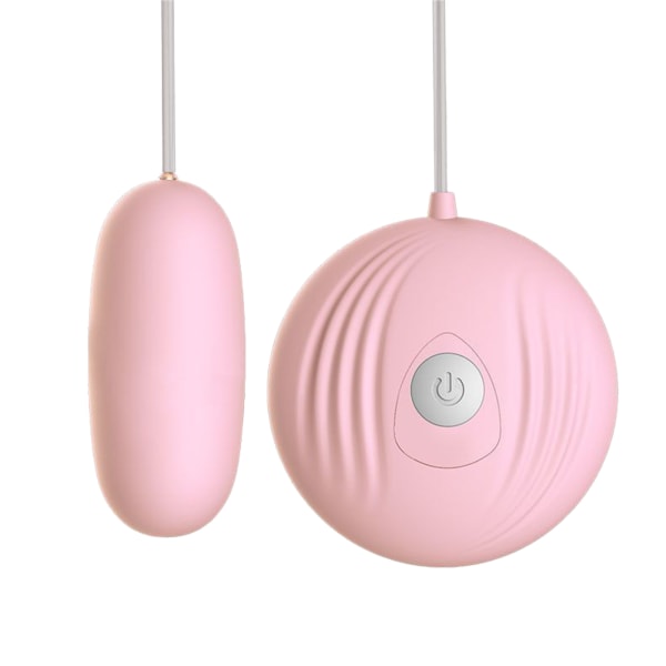 Naispuolinen värisevä lelu Taskun koko Hiljainen vedenpitävä 7 tasoa akkukäyttöinen kuoren muotoinen aikuisten värinälelu vaaleanpunainen ++/