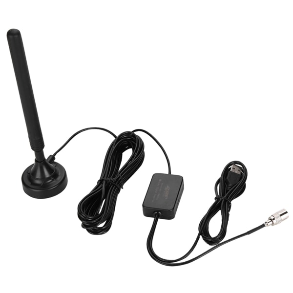 Husholdnings 25dB høyforsterket FM-radioantenne med høy følsomhet USB FM-antenne for lavt gulv++