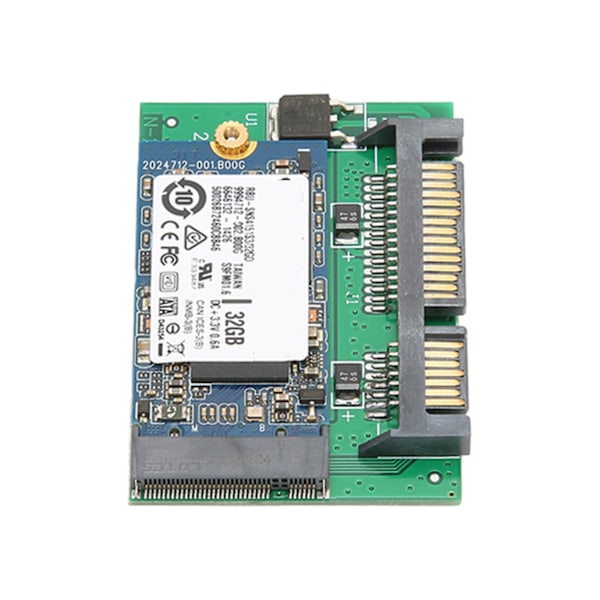 SATA-sovitin M.2 SSD 2-in-1 Suuri Kapasiteetti Vakaa Luotettava Kannettava Plug and Play Tietokoneen Tarvikkeet 32 Gt