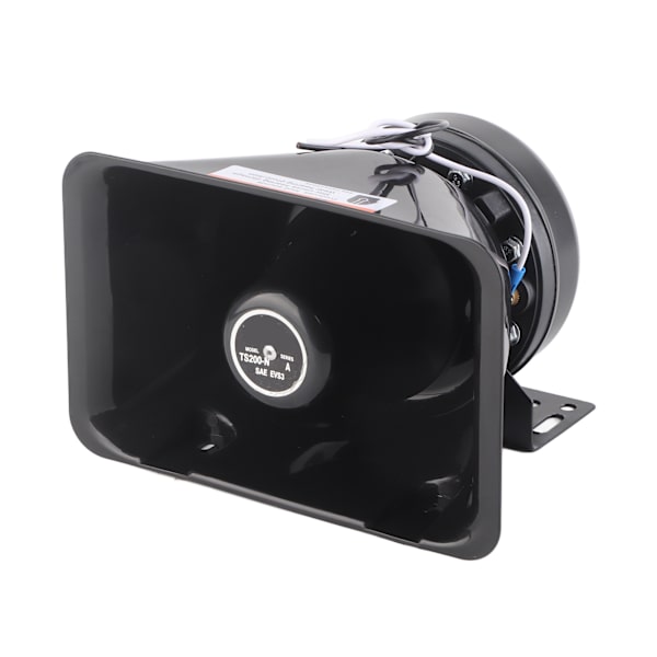 12V 200W Super Hög Ljudstyrka Universal Bil Varningssignal Horn Högtalare Fungerar med Larm System