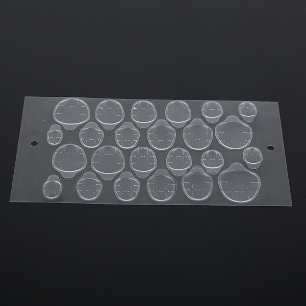 TIMH dobbeltklæbende lim gennemsigtig klar mærkatape til falske neglespidser Manicureværktøjer